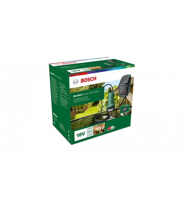 Bosch gardenpump18v-2000 (1x2.5ah)