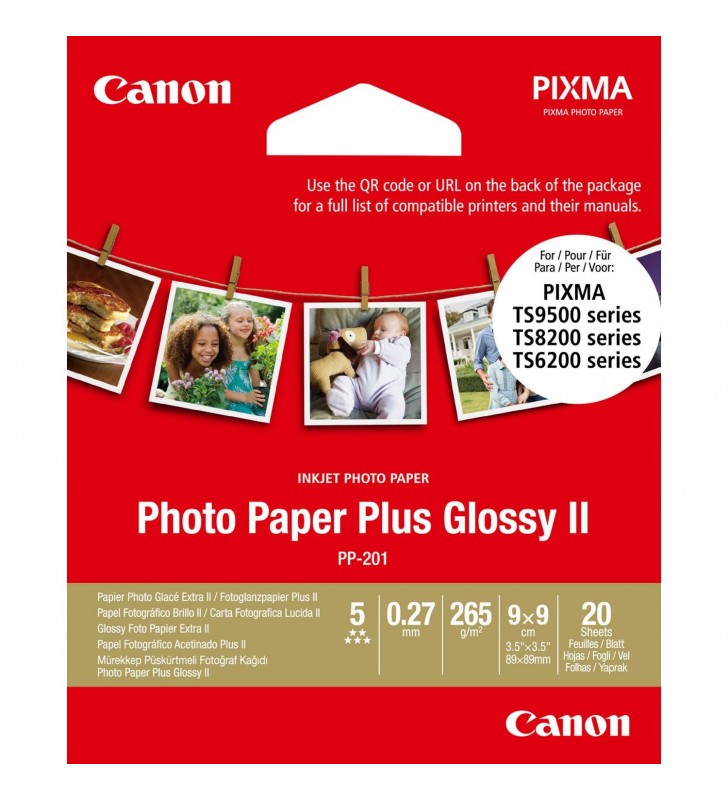 Canon 2311b070 hârtii fotografică alb glasată