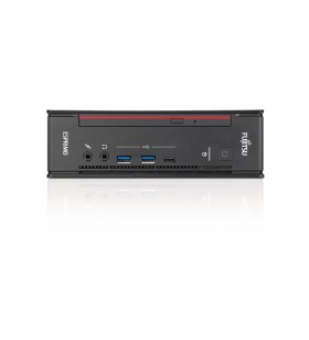 Fujitsu esprimo q958 intel® core™ i7 generația a 9a i7-9700t 16 giga bites ddr4-sdram 512 giga bites ssd mini pc negru, roşu
