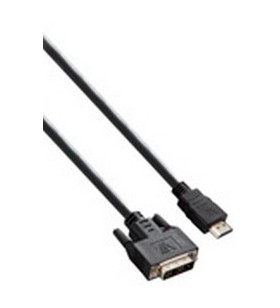 V7 v7e2hdmidvid-02m adaptor pentru cabluri video 2 m dvi-d hdmi negru