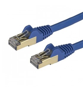 Startech.com 6aspat150cmbl cabluri de rețea 1,5 m cat6a u/ftp (stp) albastru