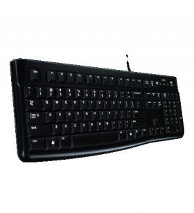 Logitech k120 tastaturi usb rus negru