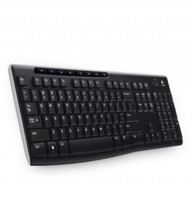 Logitech k270 tastaturi rf fără fir azerty negru