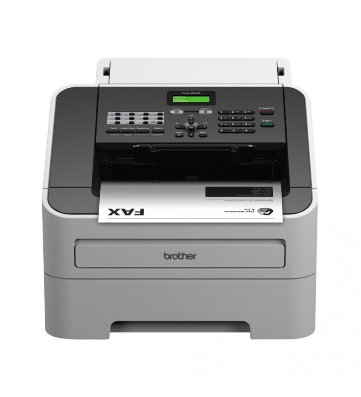 Brother fax-2840 echipamente fax cu laser 33,6 kbit/s a4 negru, gri