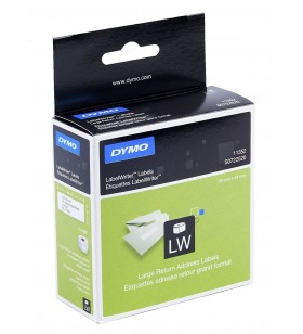 DYMO LW - Large Return Address Labels - 36 x 89 mm - S0722520 Alb Eticheta imprimantă auto-adezivă