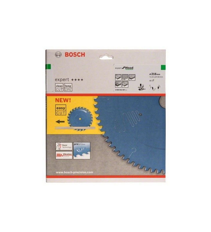 Bosch 2 608 642 497 lame pentru ferăstraie circulare 21,6 cm 1 buc.