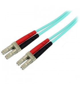 Startech.com 450fblclc1 cabluri din fibră optică 1 m om4 lc turcoaz