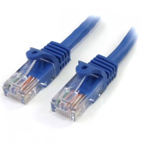 Startech.com 45pat1mbl cabluri de rețea 1 m cat5e u/utp (utp) albastru
