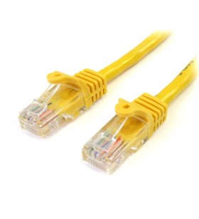 Startech.com 45pat2myl cabluri de rețea 2 m cat5e u/utp (utp) galben