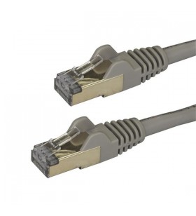 Startech.com 6aspat50cmgr cabluri de rețea 0,5 m cat6a u/ftp (stp) gri
