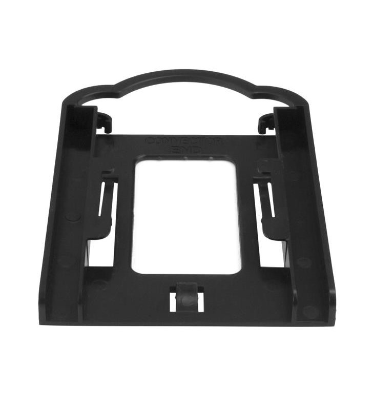 Startech.com bracket125pt sloturi 8,89 cm (3.5") casetă suport negru