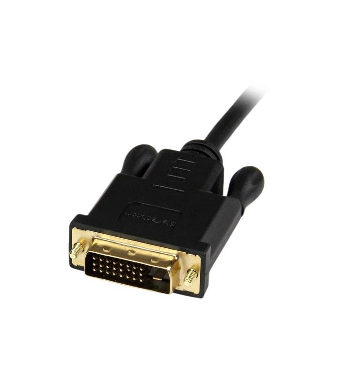 Startech.com dp2dvimm3bs adaptor pentru cabluri video 0,9 m displayport dvi-d negru