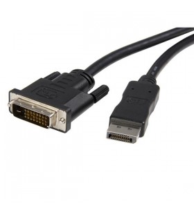 Startech.com dp2dvimm6 adaptor pentru cabluri video 1,8 m displayport dvi-d negru