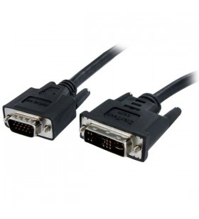 Startech.com dvivgamm2m adaptor pentru cabluri video 2 m dvi-a vga (d-sub) negru