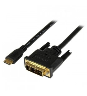 Startech.com hdcdvimm1m adaptor pentru cabluri video 1 m mini-hdmi dvi-d negru