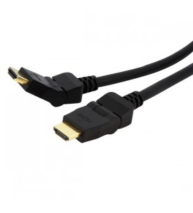 Startech.com hdmirotmm6 cablu hdmi 1,8 m hdmi tip a (standard) negru