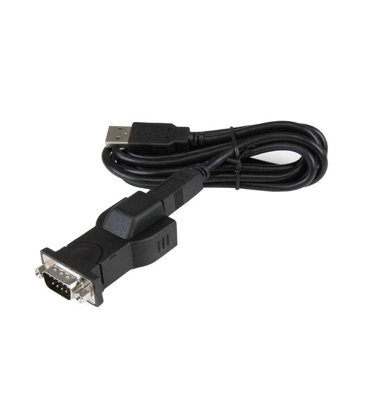 Startech.com icusb232d cabluri prelungitoare cu mufe mamă/tată db-9 usb b negru