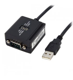 Startech.com rs422 rs485 usb cable adapter db9 m usb-a fm negru