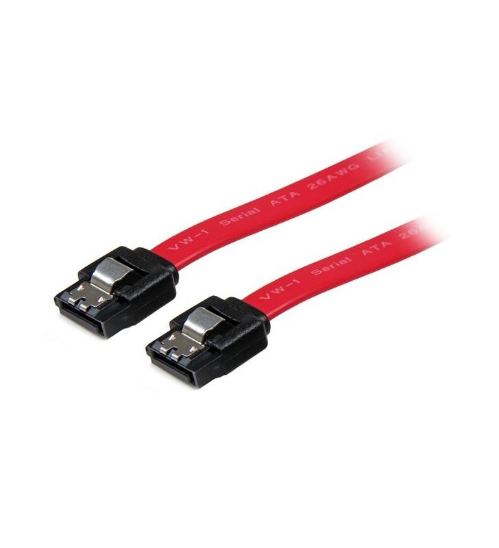 Startech.com lsata18 cabluri sata 0,457 m sata 7-pin roşu