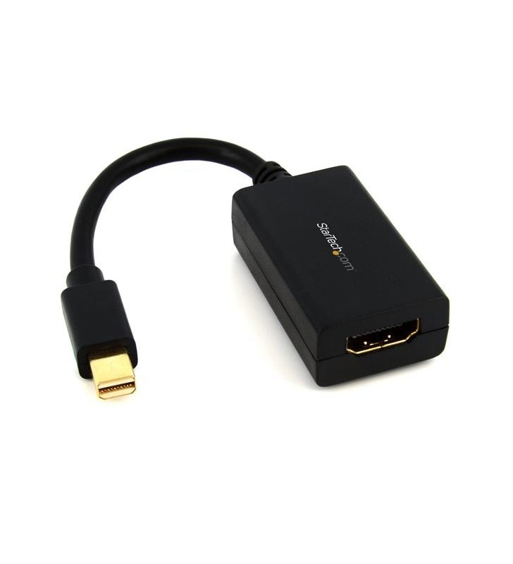 Startech.com mdp2hdmi adaptor pentru cabluri video 0,13 m mini displayport hdmi tip a (standard) negru
