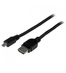 Startech.com mhdpmm3m adaptor pentru cabluri video 3 m hdmi micro usb type-b negru