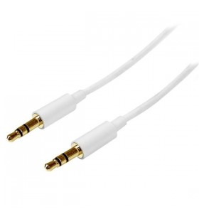 Startech.com mu2mmmswh cablu audio 2 m 3.5mm alb