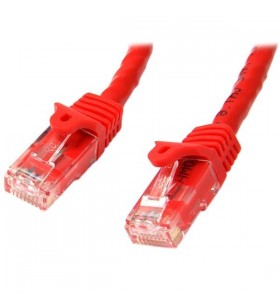 Startech.com n6patc10mrd cabluri de rețea 10 m cat6 u/utp (utp) roşu