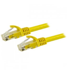 Startech.com n6patc15myl cabluri de rețea 15 m cat6 u/utp (utp) galben