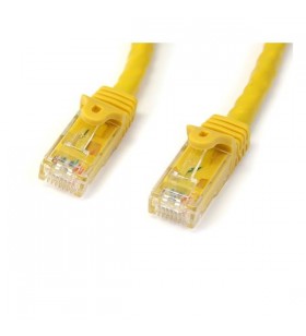 Startech.com n6patc3myl cabluri de rețea 3 m cat6 u/utp (utp) galben