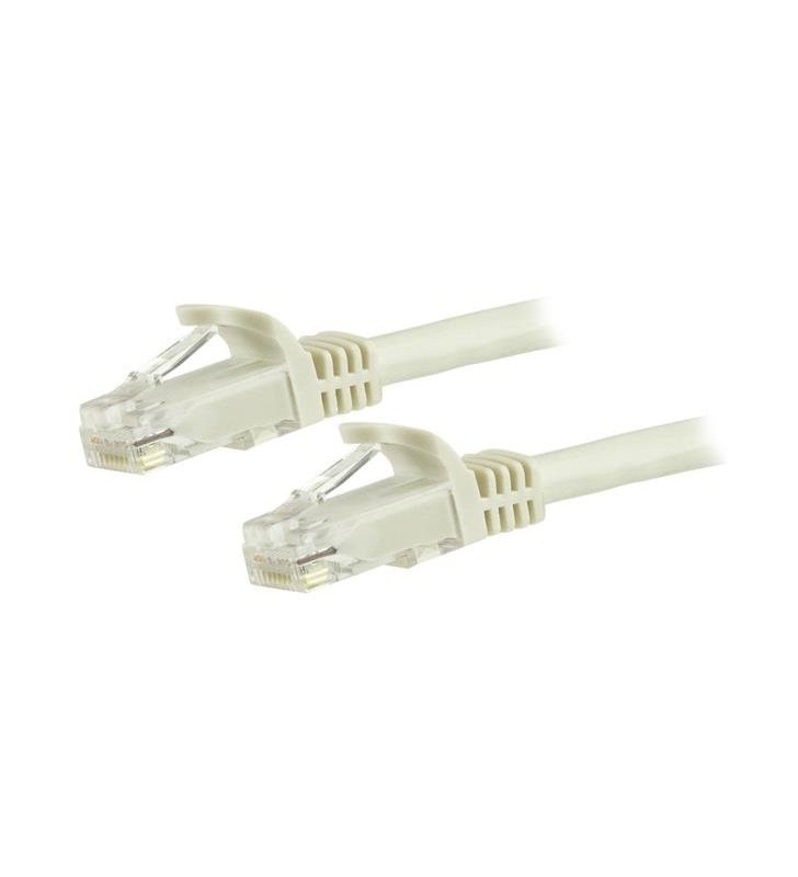 Startech.com n6patc5mwh cabluri de rețea 5 m cat6 u/utp (utp) alb