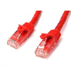 Startech.com n6patc7mrd cabluri de rețea 7 m cat6 u/utp (utp) roşu