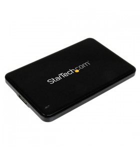 Startech.com s2510bpu337 carcasă disc memorie 2.5" cutie protecție hdd/ssd negru