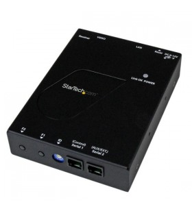 Startech.com st12mhdlanrx repetoare audio/video receiver av negru