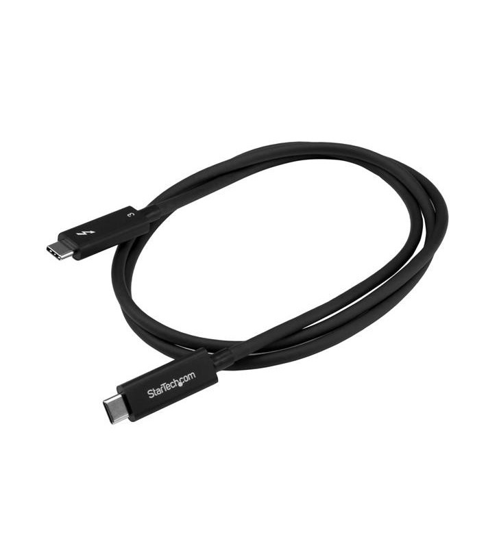 Startech.com tblt3mm1ma cabluri thunderbolt 1 m negru 40 gbit/s