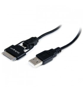 Startech.com 0.6m, usb 2.0-a - 30pin cabluri usb 0,65 m usb a micro-usb b negru