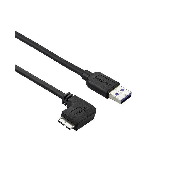 Startech.com usb3au50cmls cabluri usb 0,5 m 3.2 gen 1 (3.1 gen 1) usb a micro-usb b negru