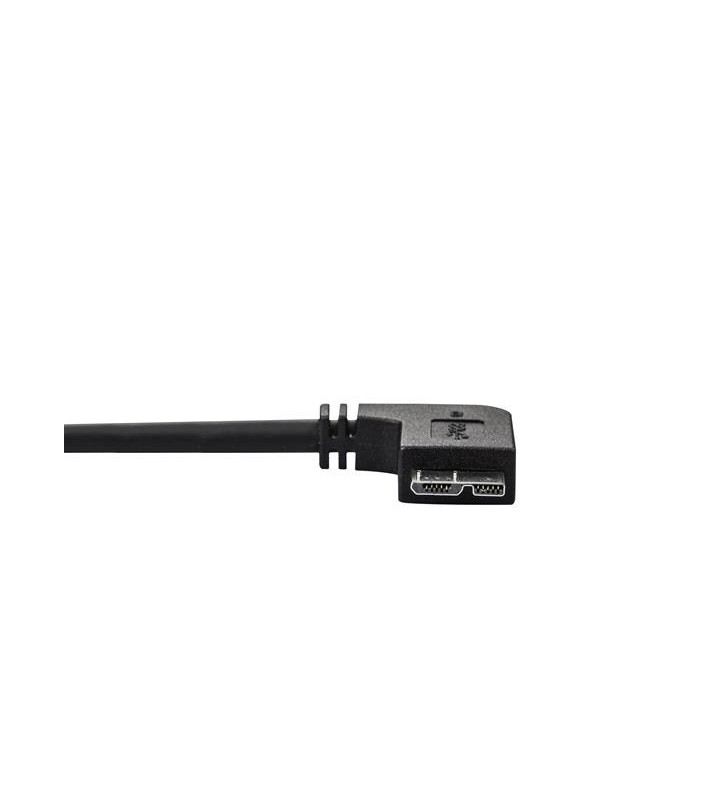 Startech.com usb3au50cmls cabluri usb 0,5 m 3.2 gen 1 (3.1 gen 1) usb a micro-usb b negru