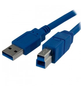 Startech.com usb3sab1m cabluri usb 1 m 3.2 gen 1 (3.1 gen 1) usb a usb b albastru