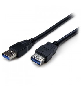 Startech.com usb3.0 1.8m cabluri usb 1,8 m 3.2 gen 1 (3.1 gen 1) usb a negru