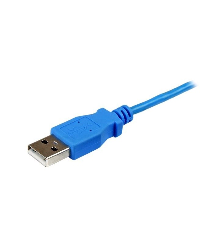 Startech.com usbaub1mbl cabluri usb 1 m 2.0 usb a micro-usb b albastru