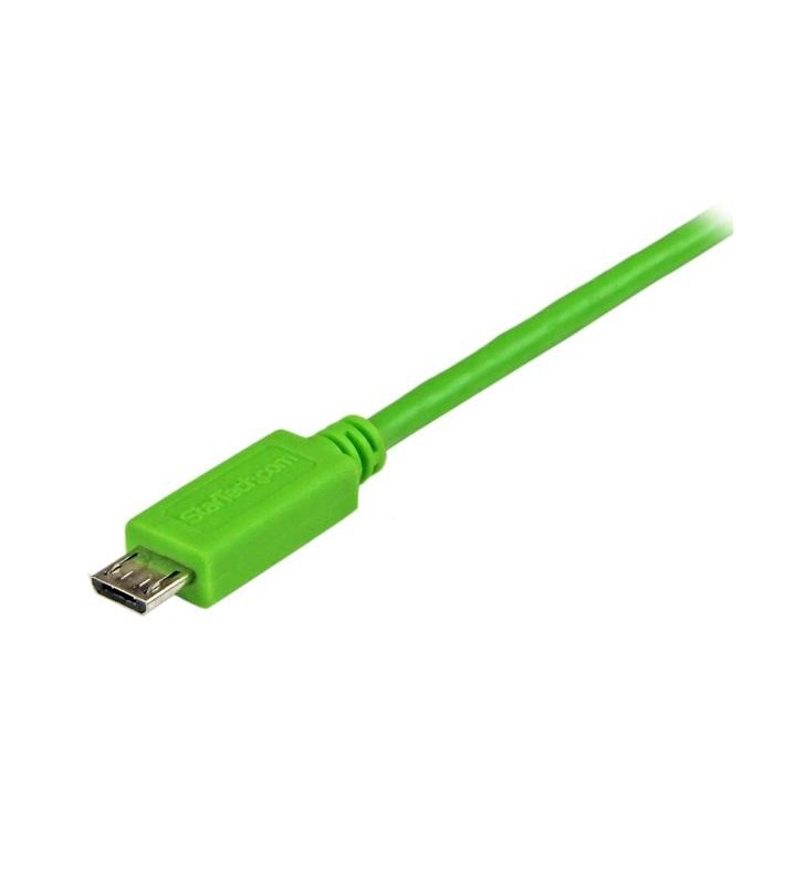 Startech.com usbaub1mgn cabluri usb 1 m 2.0 usb a micro-usb b verde