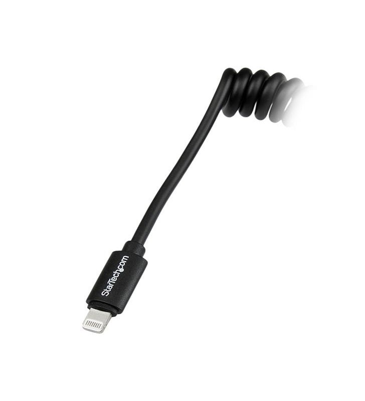 Startech.com usbclt30cmb cablu lightning 0,3 m negru