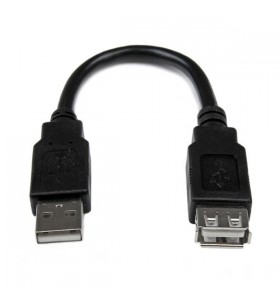Startech.com usbextaa6in cabluri prelungitoare cu mufe mamă/tată usb a negru