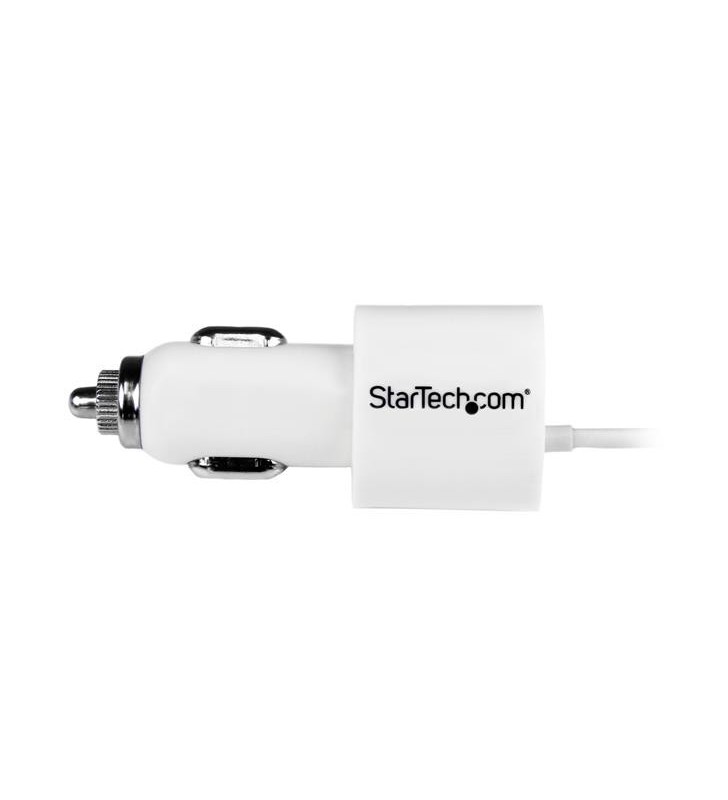 Startech.com usblt2pcarw încărcătoare pentru dispozitive mobile auto alb
