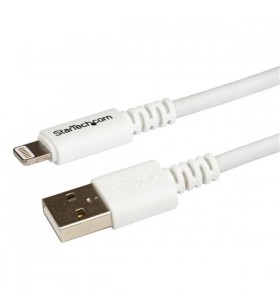 Startech.com usblt3mw cablu lightning 3 m alb