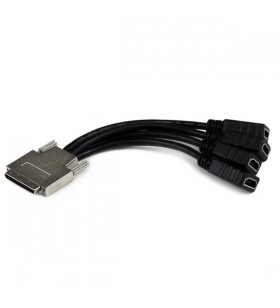 Startech.com vhdci24hd adaptor pentru cabluri video 0,22 m 4 x hdmi negru