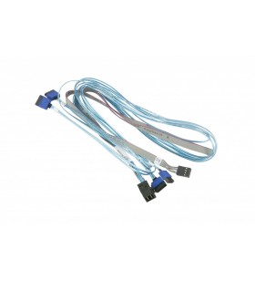 Supermicro cbl-sast-0699 cabluri sata 90 m albastru, gri