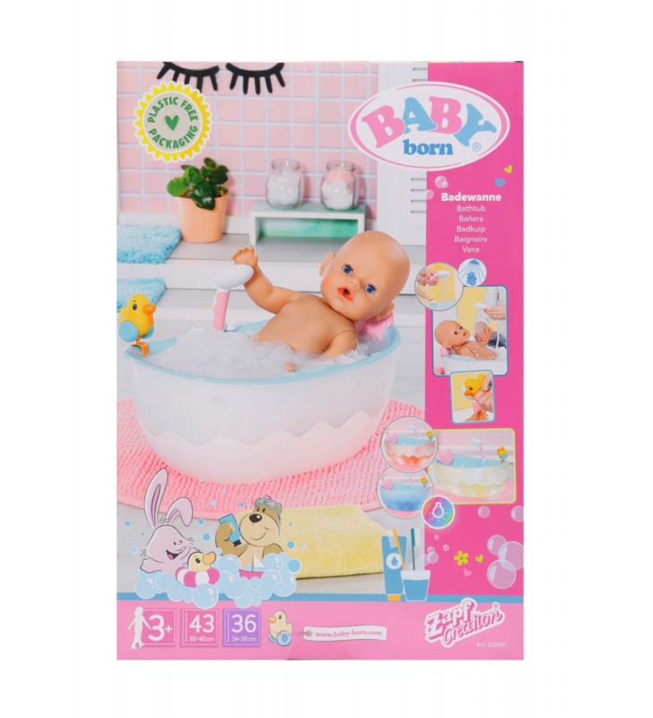 Baby born bath bathtub cadă de jucărie