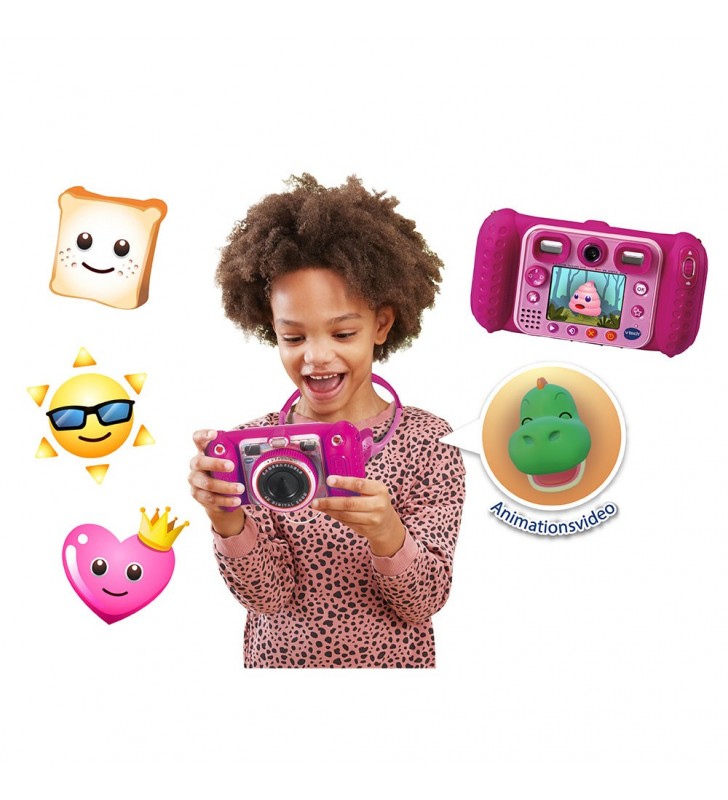 VTech KidiZoom Duo Pro pink Cameră digitală pentru copii