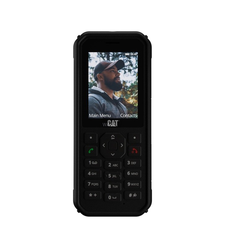 Caterpillar b40, telefon mobil (negru, sim dublu, 128 mb)